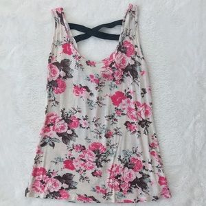 Cute Floral Tank Top